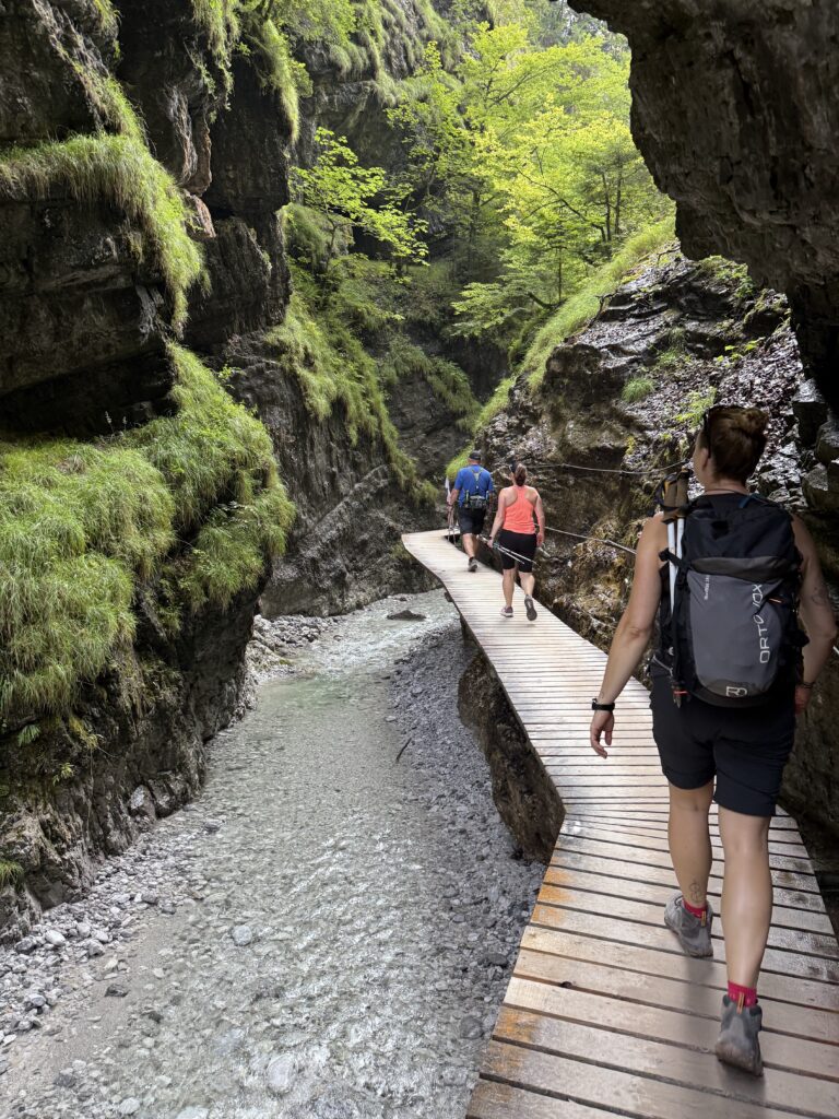 Grießbachklamm Holzsteg