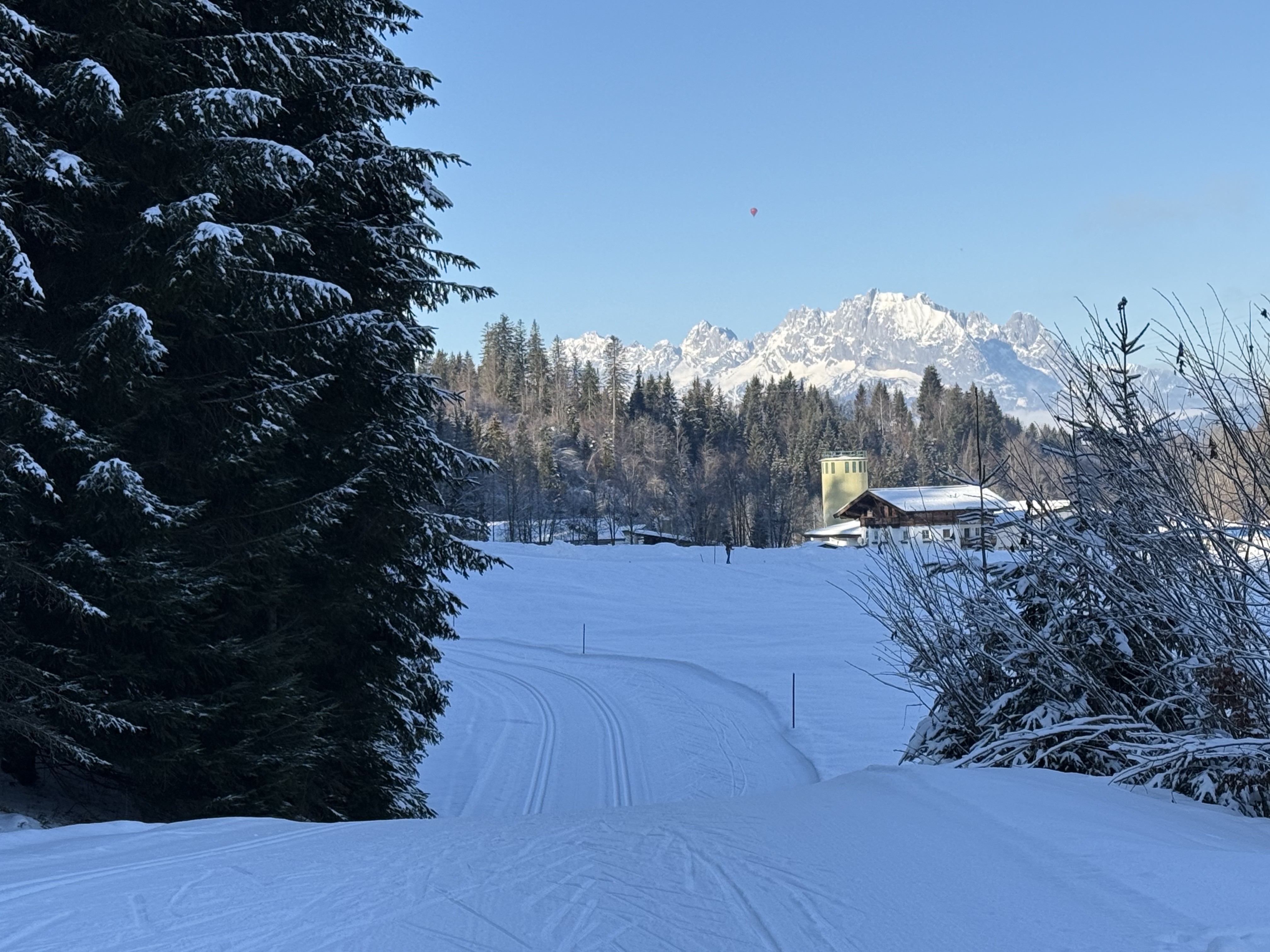 Hochfilzen Verbindungsloipe ab Fieberbrunn