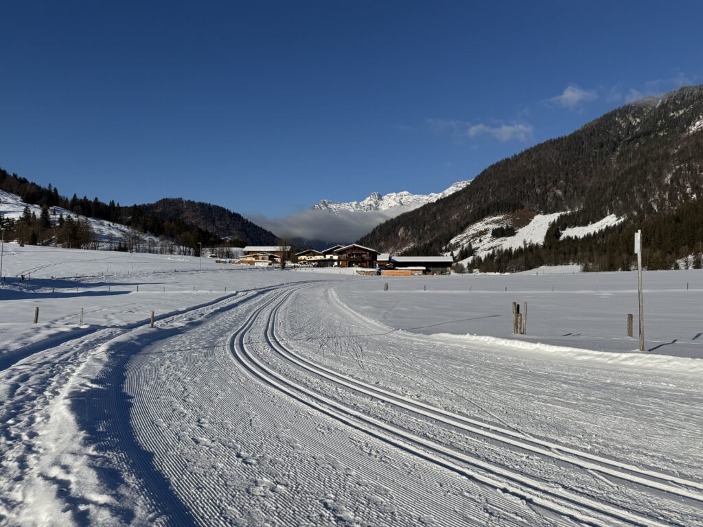 Langlauf Loipe Hochfilzen