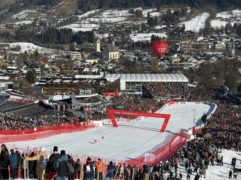 Hahnenkammrennen Kitzbühel Ziel