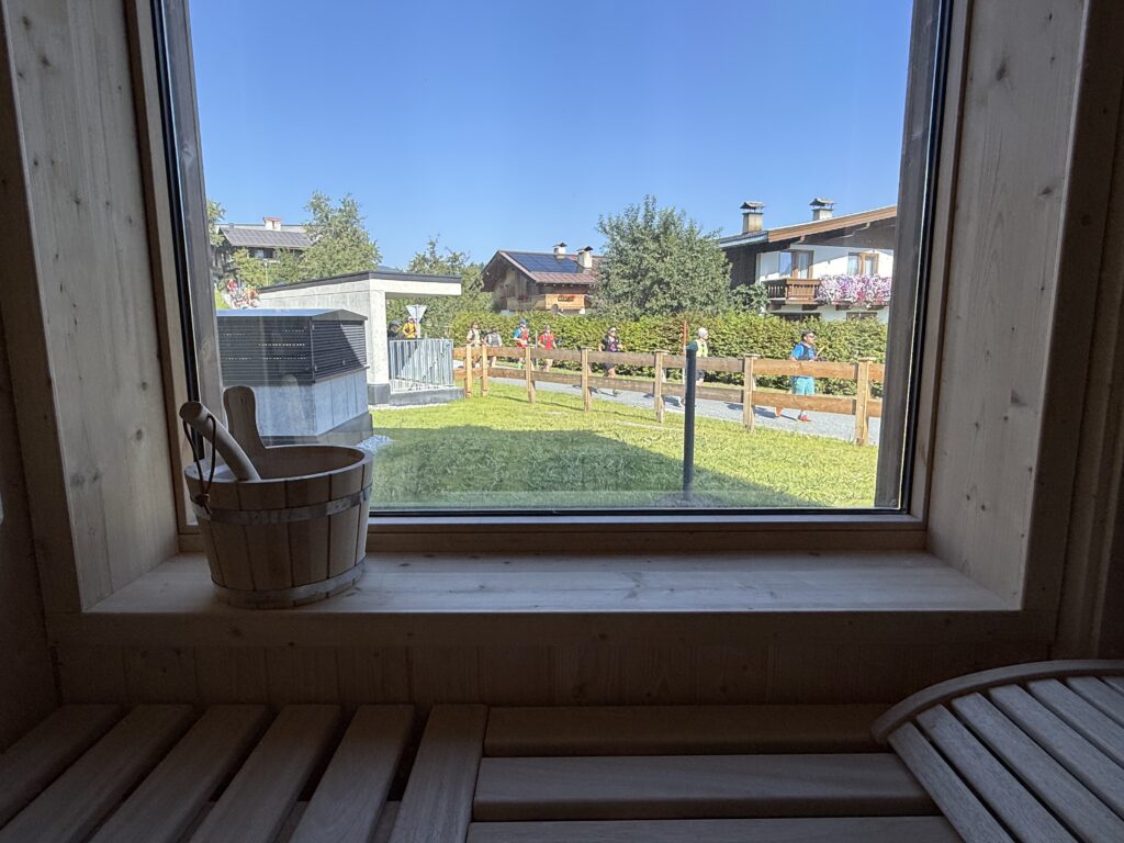 Private Sauna für große Gruppen