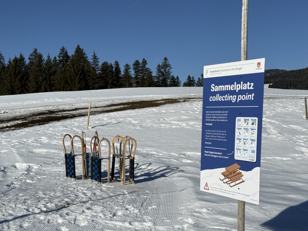 Rodelbahn Fieberbrunn