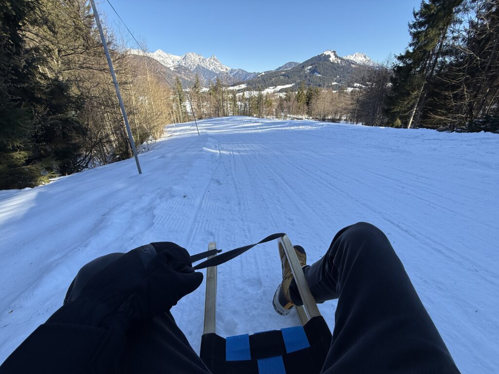 Rodelbahn Fieberbrunn am Tragstätt