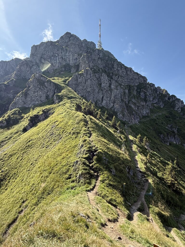 Blick auf den Kitzbüheler Gipfel