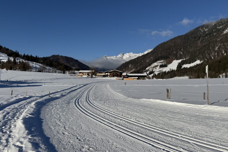Langlauf Loipe Hochfilzen