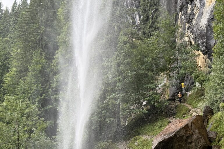 Schleierwasserfall am Wilden Kaiser